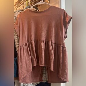 American Eagle Outfitters Mauve Tunic Top